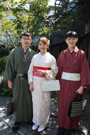 男性着物