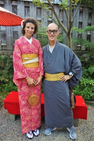 男性着物
