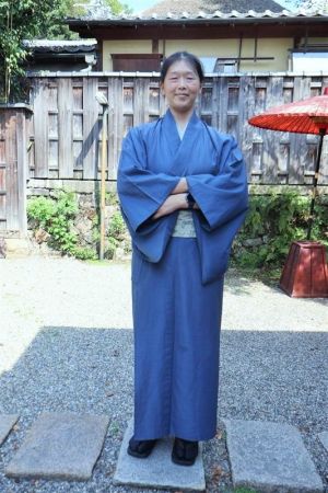 男性着物