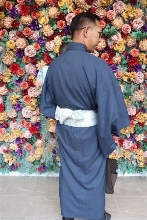 男性着物