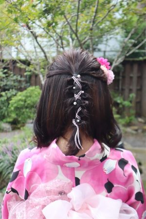 フリーチョイスヘアセット
