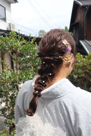 フリーチョイスヘアセット