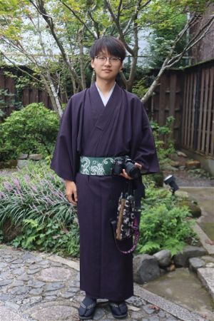 男性着物