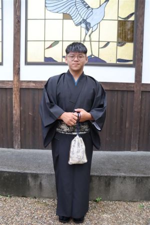 男性着物