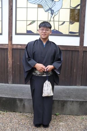 男性着物