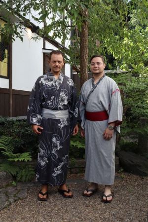 男性浴衣