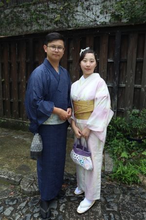 男性着物