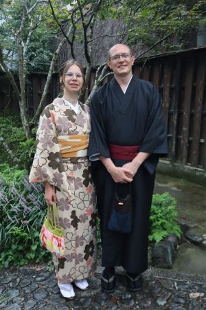 男性着物