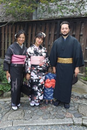 男性着物