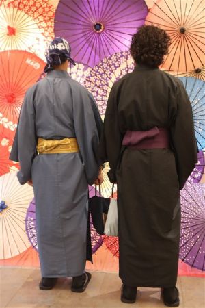 男性着物