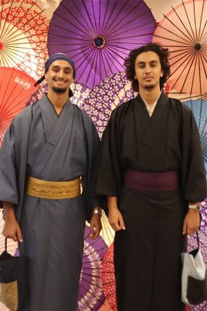 男性着物