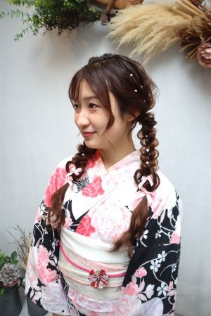 フリーチョイスヘアセット