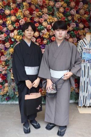 男性着物