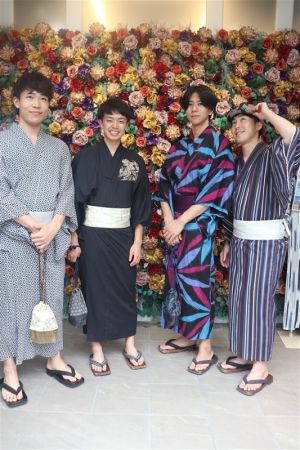 男性浴衣