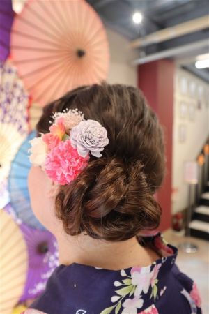 フリーチョイスヘアセット