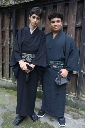 男性着物