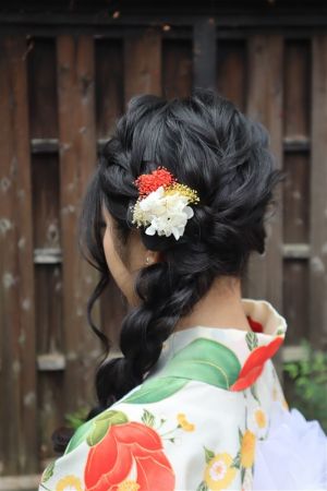 フリーチョイスヘアセット