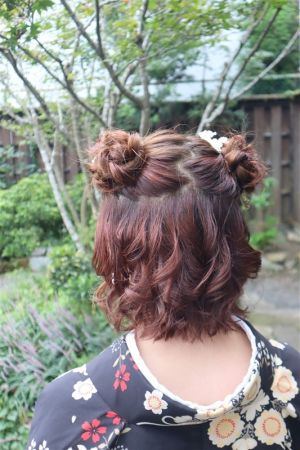 フリーチョイスヘアセット