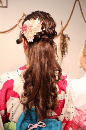 フリーチョイスヘアセット