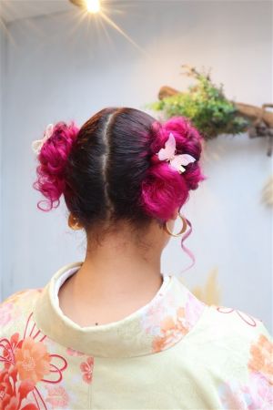 フリーチョイスヘアセット