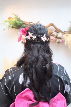 フリーチョイスヘアセット