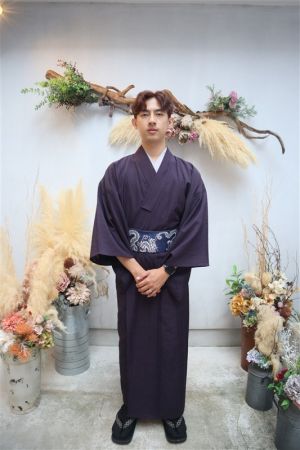 男性着物