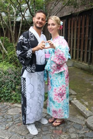 男性浴衣