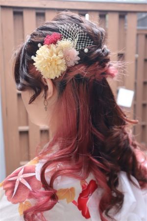 フリーチョイスヘアセット