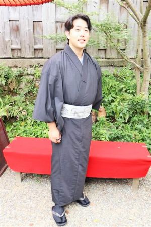 男性着物