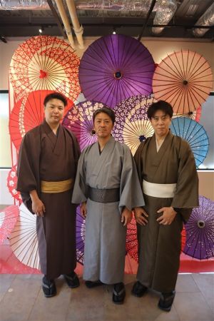 男性着物