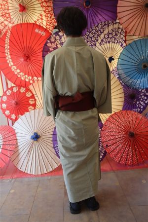 男性着物