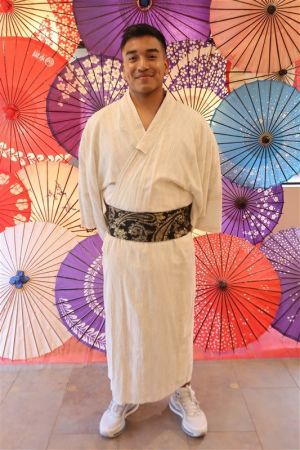 男性着物
