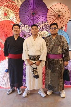 男性着物