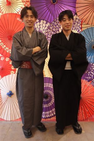 男性着物