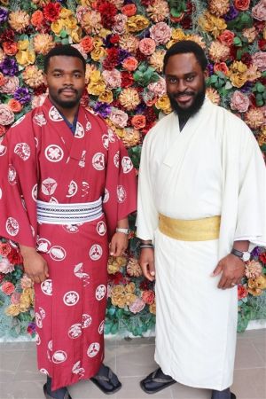 男性着物