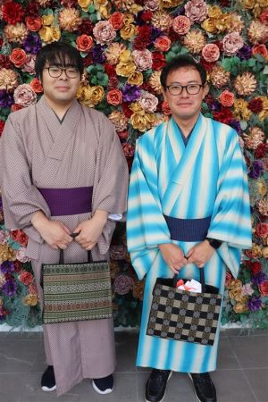 男性着物