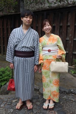 男性浴衣