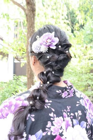 フリーチョイスヘアセット