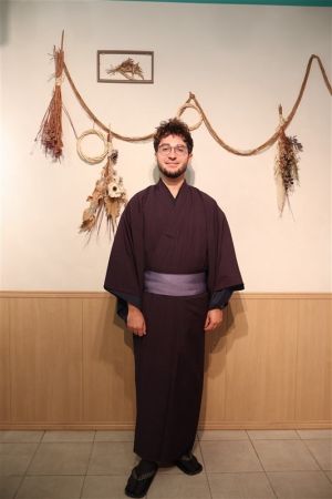 男性着物