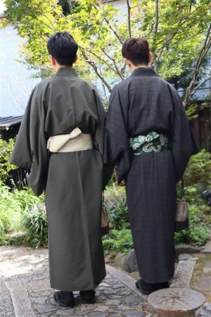 男性着物
