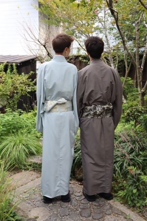 男性着物