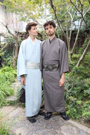 男性着物