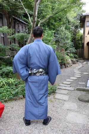男性着物