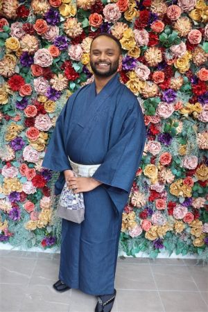 男性着物