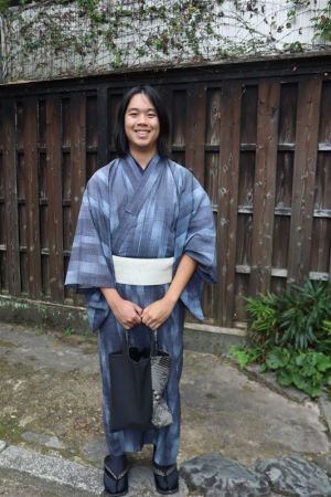 男性着物