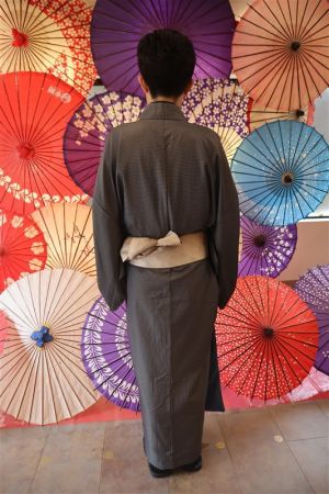 男性着物