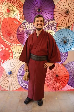 男性着物