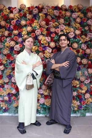 男性着物