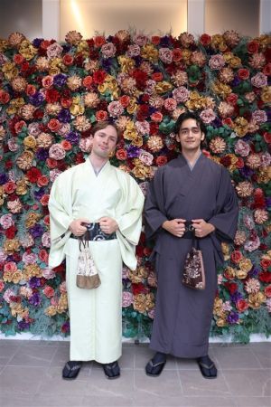 男性着物
