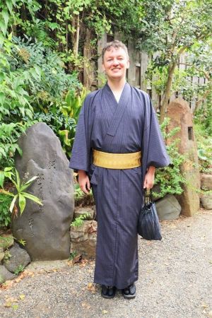 男性着物